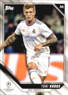 Toni Kroos Real Madrid Topps UEFA Champions League Collection 2021/22 #13
