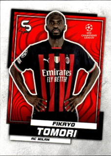 Fikayo Tomori A.C. Milan Topps UEFA Football Superstars 2022/23 #69