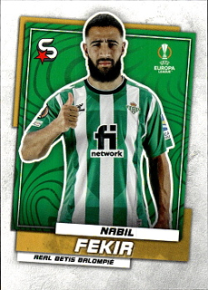 Nabil Fekir Real Betis Balompie Topps UEFA Football Superstars 2022/23 #175