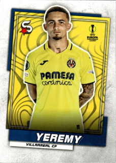 Yeremy Villarreal Topps UEFA Football Superstars 2022/23 #190