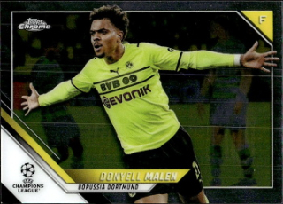 Donyell Malen Borussia Dortmund Topps UEFA Champions League Chrome 2021/22 #34