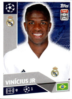 Vinicius Jr Real Madrid samolepka UEFA Champions League 2020/21 #RMA18