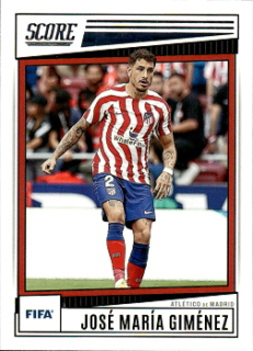 Jose Maria Gimenez Atletico Madrid Panini Score FIFA Soccer 2022/23 #24
