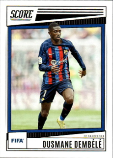 Ousmane Dembele FC Barcelona Panini Score FIFA Soccer 2022/23 #58