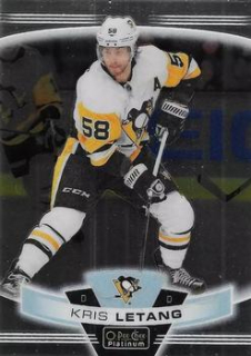 Kris Letang Pittsburgh Penguins Upper Deck O-Pee-Chee Platinum 2019/20 #16