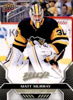 Matt Murray Pittsburgh Penguins Upper Deck MVP 2020/21 #15