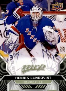 Henrik Lundqvist New York Rangers Upper Deck MVP 2020/21 #70