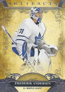 Frederik Andersen Toronto Maple Leafs Upper Deck Artifacts 2020/21 #45