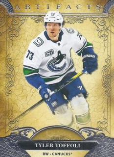 Tyler Toffoli Vancouver Canucks Upper Deck Artifacts 2020/21 #48