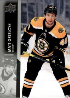 Matt Grzelcyk Boston Bruins Upper Deck 2021/22 Series 1 #16