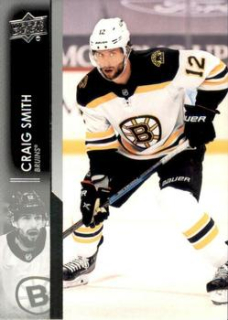 Craig Smith Boston Bruins Upper Deck 2021/22 Series 1 #19