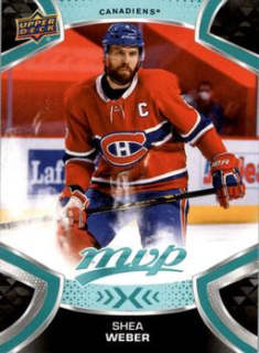 Shea Weber Montreal Canadiens Upper Deck MVP 2021/22 #106