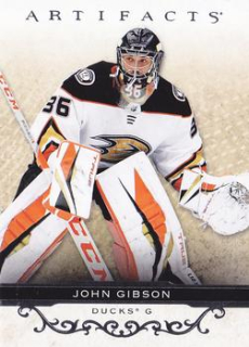 John Gibson Anaheim Ducks Upper Deck Artifacts 2021/22 #20