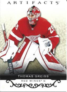 Thomas Greiss Detroit Red Wings Upper Deck Artifacts 2021/22 #43