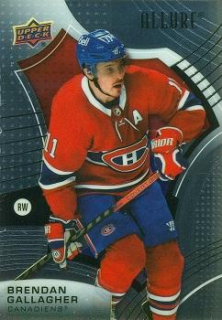 Brendan Gallagher Montreal Canadiens Upper Deck Allure 2021/22 #7