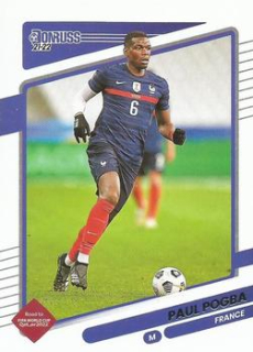 Paul Pogba France Panini Donruss Road to Qatar 2021/22 #56