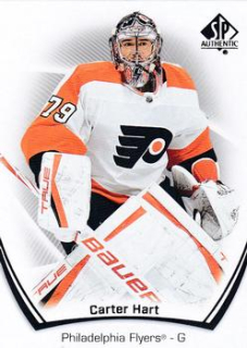 Carter Hart Philadelphia Flyers Upper Deck SP Authentic 2021/22 #35