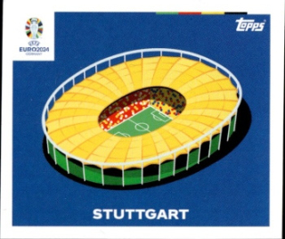 Stuttgart samolepka Topps EURO 2024 Host of the UEFA Euro 2024 #EURO10