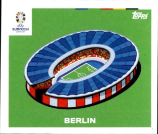 Berlin samolepka Topps EURO 2024 Host of the UEFA Euro 2024 #EURO11