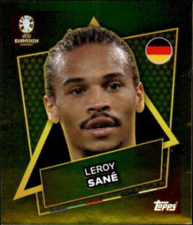 Leroy Sane Germany samolepka Topps EURO 2024 #GER-SP