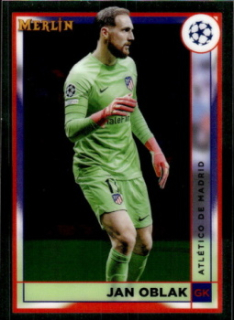 Jan Oblak Atletico Madrid Topps Merlin Chrome UEFA Club Competitions 2022/23 #28
