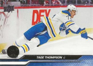 Tage Thompson Buffalo Sabres Upper Deck 2023/24 Series 1 #17