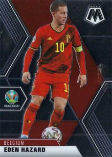 Eden Hazard Belgium Panini UEFA EURO 2020 Mosaic #17