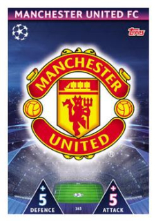 Club Badge Manchester United 2018/19 Topps Match Attax CL Club Badge #163