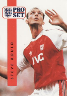 Steve Bould Arsenal 1990/91 Pro Set #5