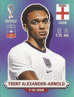 Trent Alexander-Arnold England samolepka Panini World Cup 2022 Silver version #ENG05
