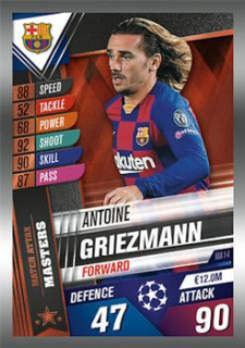 Antoine Griezmann FC Barcelona Topps Match Attax 101 2019/20 Match Attax Masters #MA14