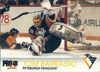Tom Barrasso Pittsburgh Penguins Pro Set 1992/93  #145