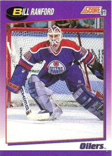 Bill Ranford Edmonton Oilers Score 1991/92 American  #30