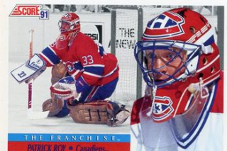 Patrick Roy Montreal Canadiens Score 1991/92 American The Franchise #424
