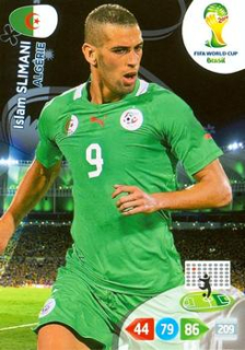 Islam Slimani Algeria Panini 2014 World Cup #6