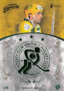 Miroslav Barus Vsetin 2021 Legendary Cards League Dynasty #22