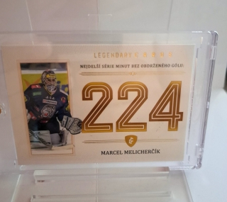 Marcel Melicehrcik Liberec LC 2023 Rekordy ELH Základní část Gold /20 #ZC-SS4