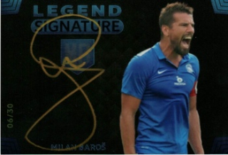 Milan Baros Slovan Liberec My Journey 2023 proArena Signature Blue /30 #SI07