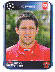 Nicky Kuiper Twente samolepka UEFA Champions League 2010/11 #62