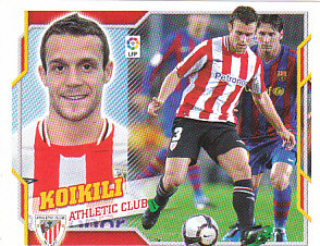 Koikili Athletic Bilbao samolepka Panini La Liga 2010/11 #40