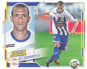 Juca Deportivo La Coruna samolepka Panini La Liga 2010/11 #132