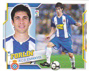 Forlin Espanyol samolepka Panini La Liga 2010/11 #159