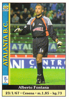 Alberto Fontana Atalanta BC Mundicromo Calcio 2001 #2