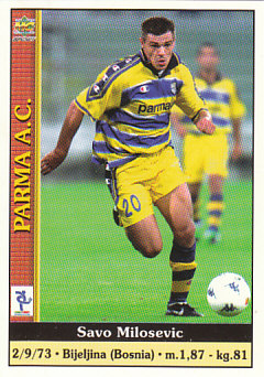Savo Milosevic Parma Mundicromo Calcio 2001 #288