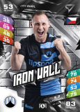 Jan Boril Slovan Liberec SportZoo Chance Liga TCG Duel 2026/27 Iron Wall #IW-15