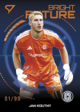 Jan Koutny Sigma Olomouc SportZoo Chance Liga 2026/27 1. serie Bright Future Copper /99 #BF-4