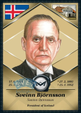 Sveinn Bjoernsson President of Iceland World's Monarchs Series 1 2025  #272