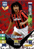 Ruud Gullit A.C. Milan Panini FIFA 365 2027 Adrenalyn XL Fan Favourite - Red #421r