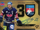 Lukas Pech Ceske Budejovice Tipsport ELH 2022/23 SportZoo 2. serie 30 Let ELH Auto Shield /35 #AVS-LP