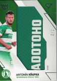 Antonin Krapka Bohemians Praha SportZoo FORTUNA:LIGA 2022/23 2. serie Unique Mark #UM-AK